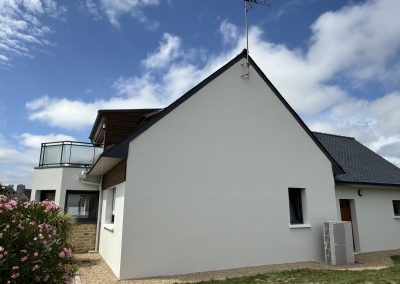 Ravalement complet et mise en valeur des bardages bois